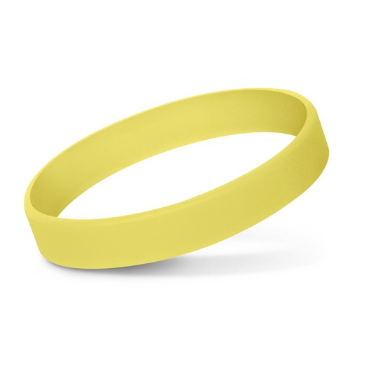 Glow Silicone Wrist Bands Yellow